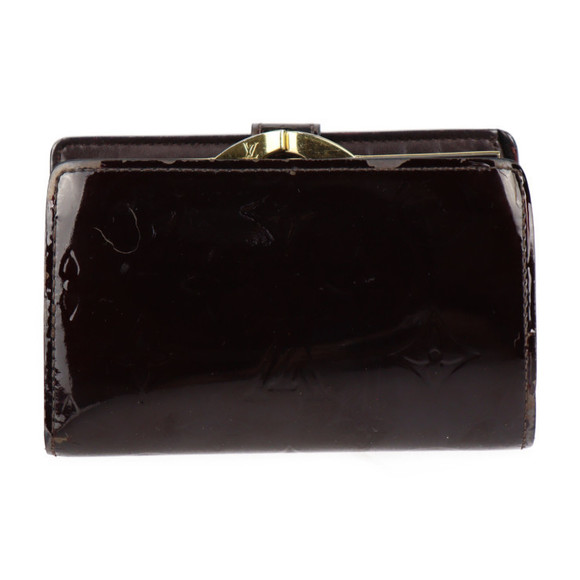 Louis Vuitton Portefeuille Wallet Vernis Amarant - Picture 3 of 10